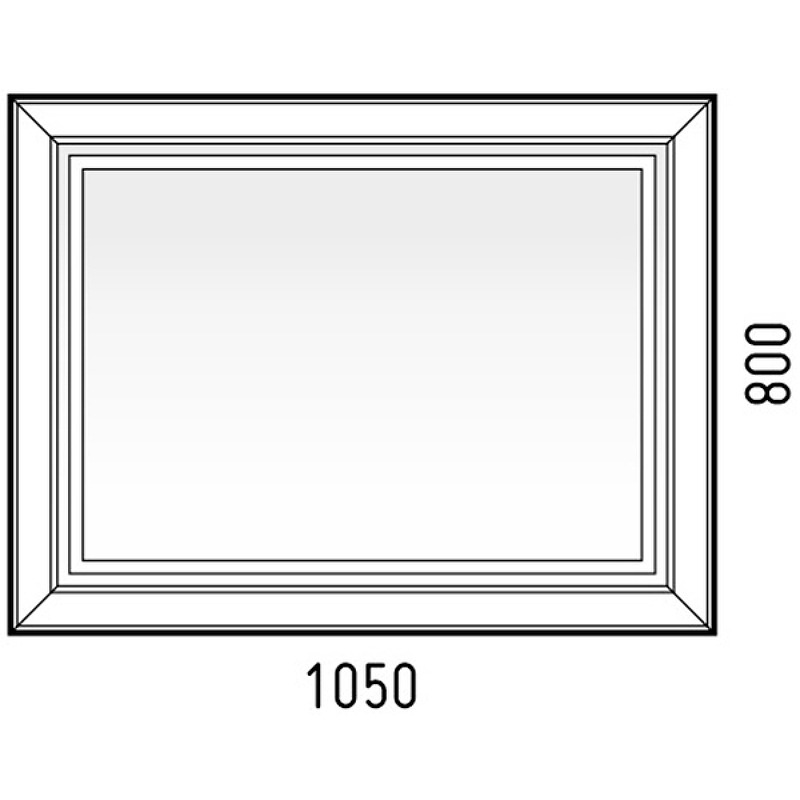 Зеркало (105х80) Corozo Классика SD-00000862
