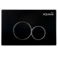 Клавиша смыва AQUAme AQM4101B черный