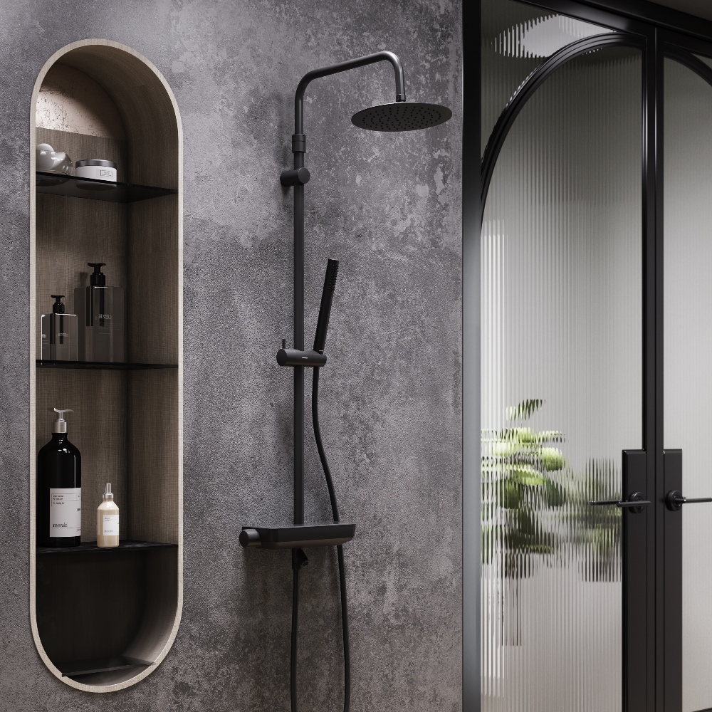 Душевая система с изливом Damixa Scandinavian Pure 936760300