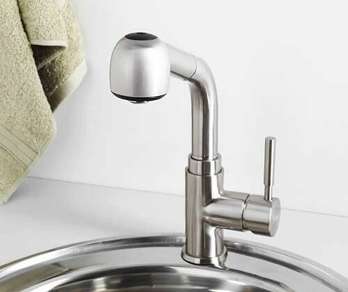 Смеситель для кухни с выдвижной лейкой WasserKRAFT Wern 4266