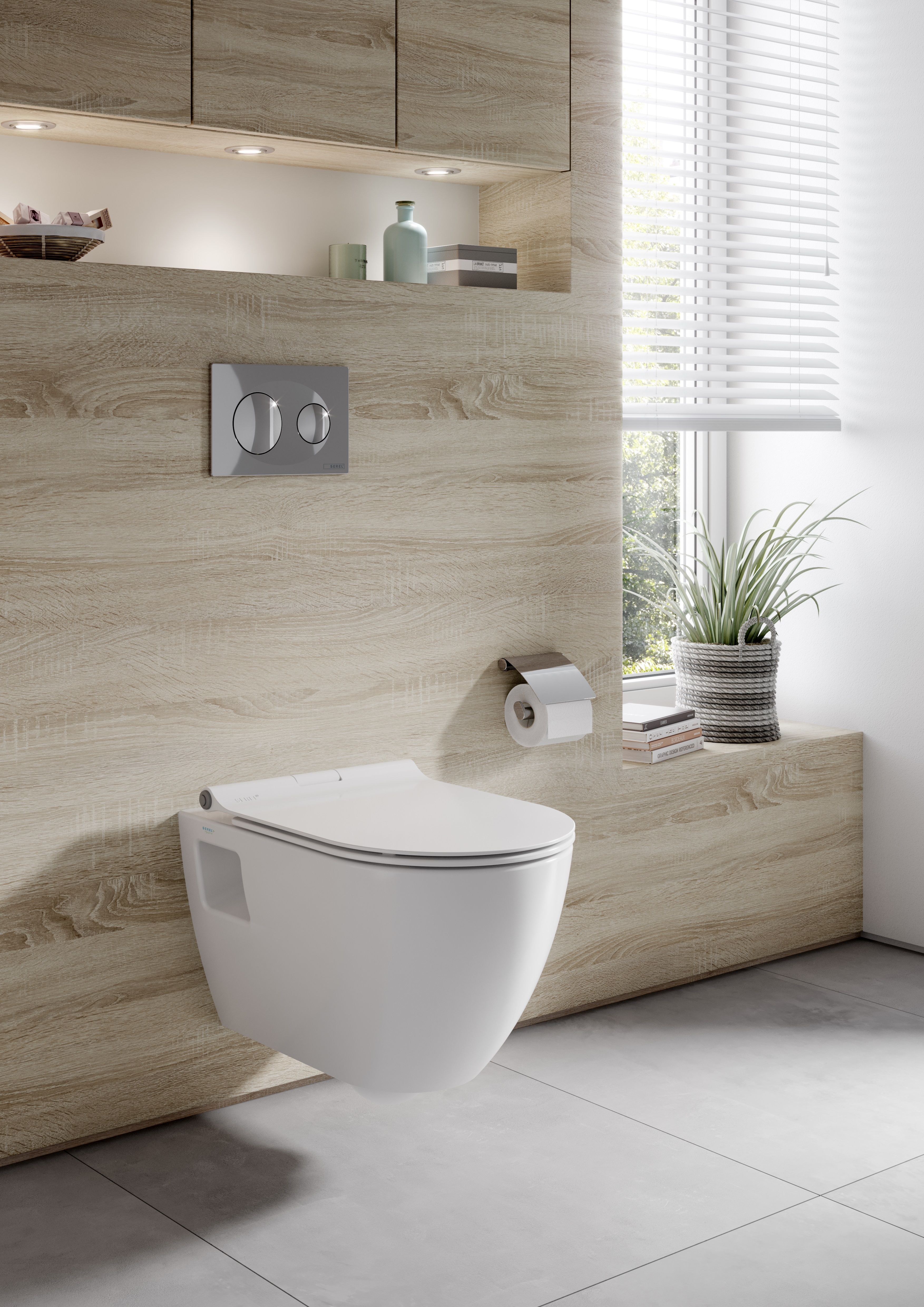 Подвесной унитаз Serel Smart SM12SL