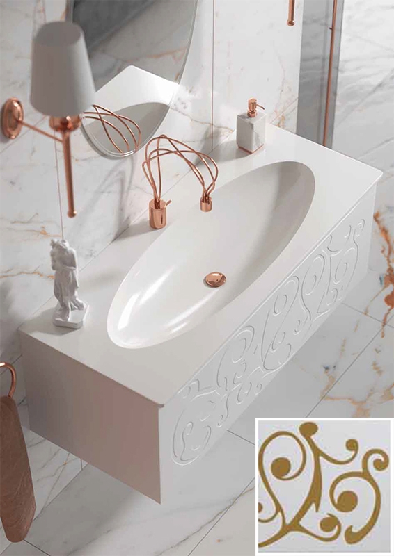 Тумба под раковину Aqwella Clarberg Elegance 120 EL0112GL
