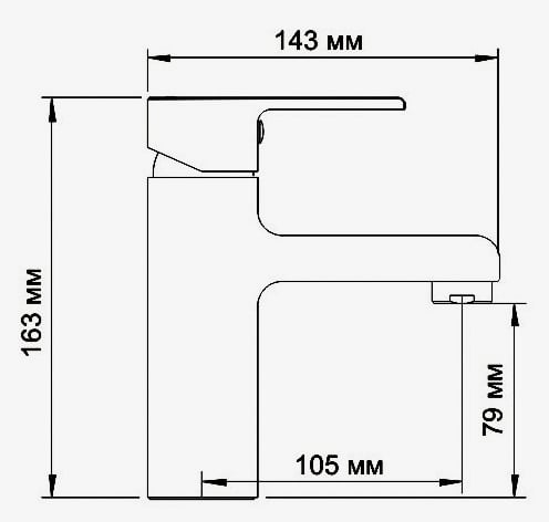 Смеситель для раковины WasserKRAFT Ammer  3703