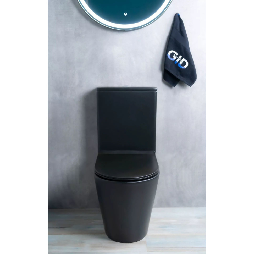 Напольный унитаз с бачком безободковый Gid Tr2179BM
