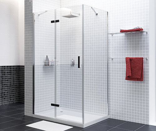 Душевой уголок (120х100) WasserKRAFT Aller 10H10RBLACK