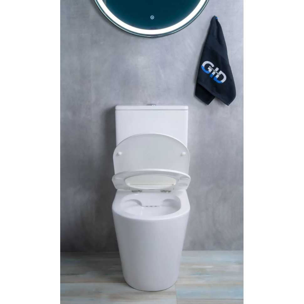 Напольный унитаз с бачком безободковый Gid Tr2179