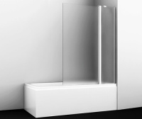 Стеклянная шторка на ванну (110х140) WasserKRAFT Berkel 48P02-110RM
