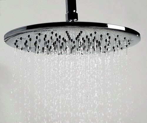 Встраиваемый комплект для ванны с изливом и верхней душевой насадкой Wasserkraft A15030 Thermo SET1012
