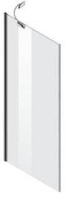 W30G-W120-200-CT-L Sensation, боковая стенка 1200х2000, левосторонняя, профиль хром, стекло прозрачн