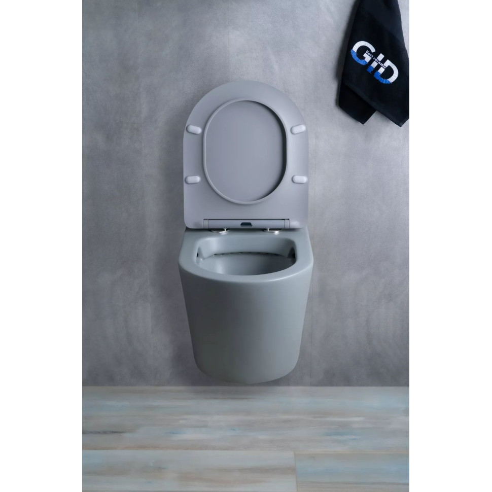 Подвесной унитаз безободковый Gid Tr2130Gm