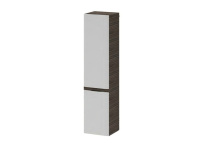M55CHL0341VF BLISS, шкаф-колонна подвесной, левый, 34см, двери с доводчиками, венге, фактурная