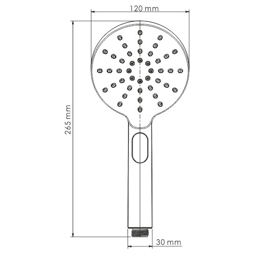 Ручной душ WasserKRAFT A127