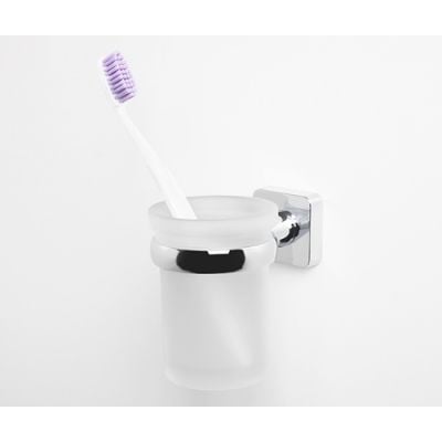 Стакан для зубных щеток одинарный WasserKRAFT Lippe K-6528