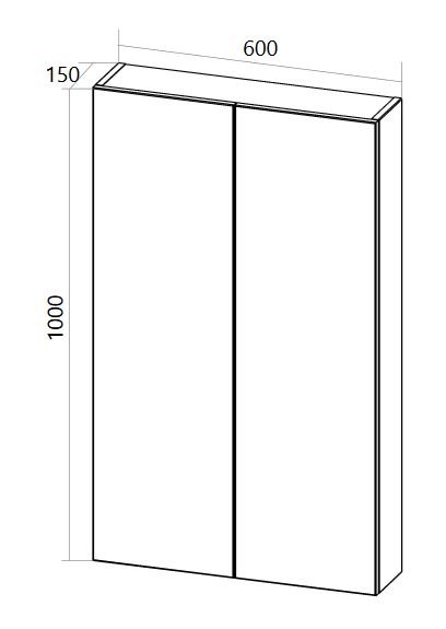 Шкаф 1Marka Gaula 60П У92551