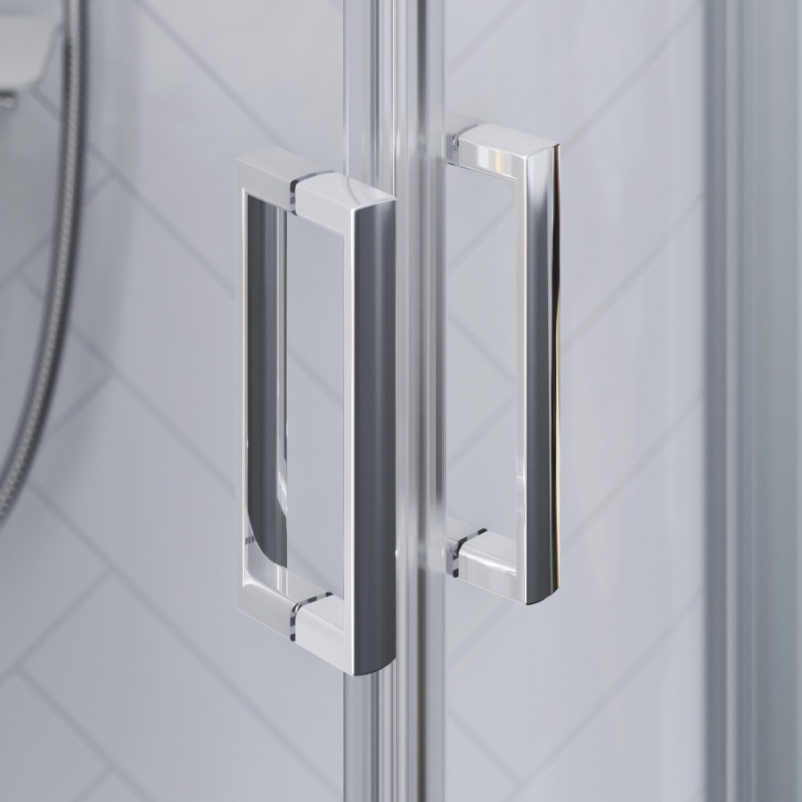 Душевой уголок (90х90) Damixa Skyline Round DX35WG-301-090MT