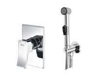 Встраиваемый комплект для биде со шлангом 120 см Wasserkraft A010657 SET996
