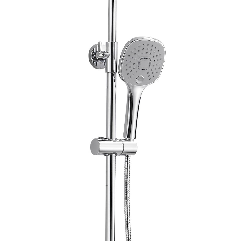Душевая система с изливом  BELZ B24533, хром