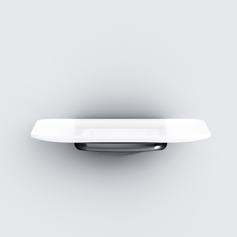 Стеклянная мыльница с настенным держателем Am.Pm Inspire 2.0 A50A34222