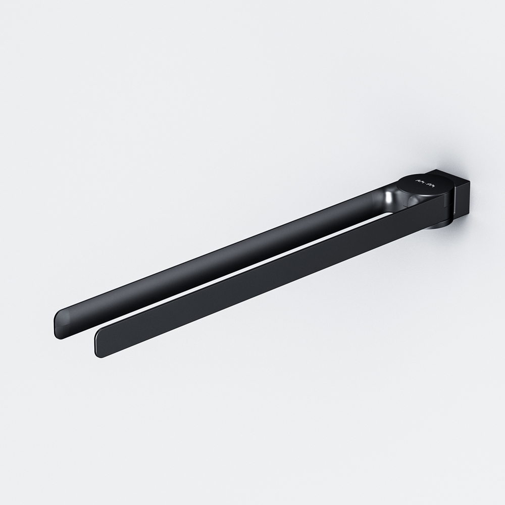 Двойная вешалка-вертушка для полотенец, 40 см,  Am.Pm Inspire 2.0 A50A32622