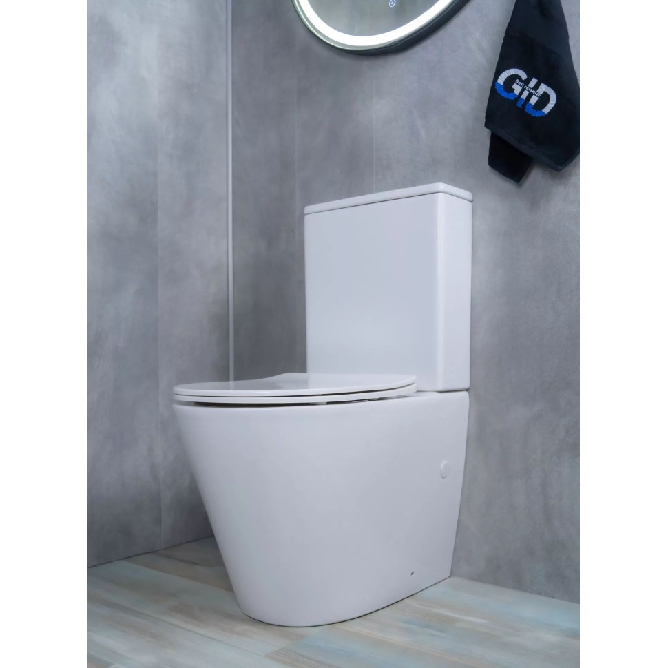 Напольный унитаз с бачком безободковый Gid Tr2179