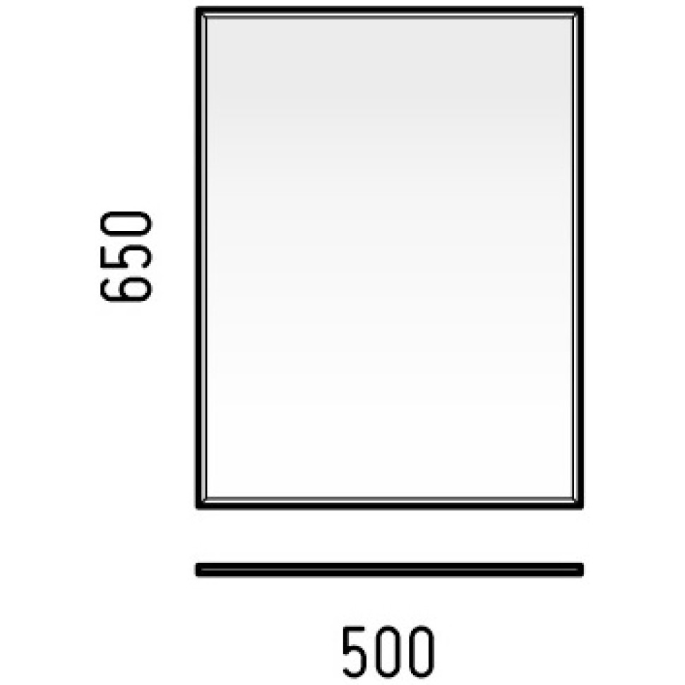 Зеркало (50х65) Corozo Гольф 50 SD-00000630