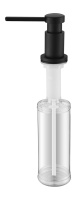 Дозатор для жидкого мыла Paulmark  Brevit D005-401 антрацит