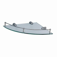 Полка стеклянная угловая WasserKRAFT