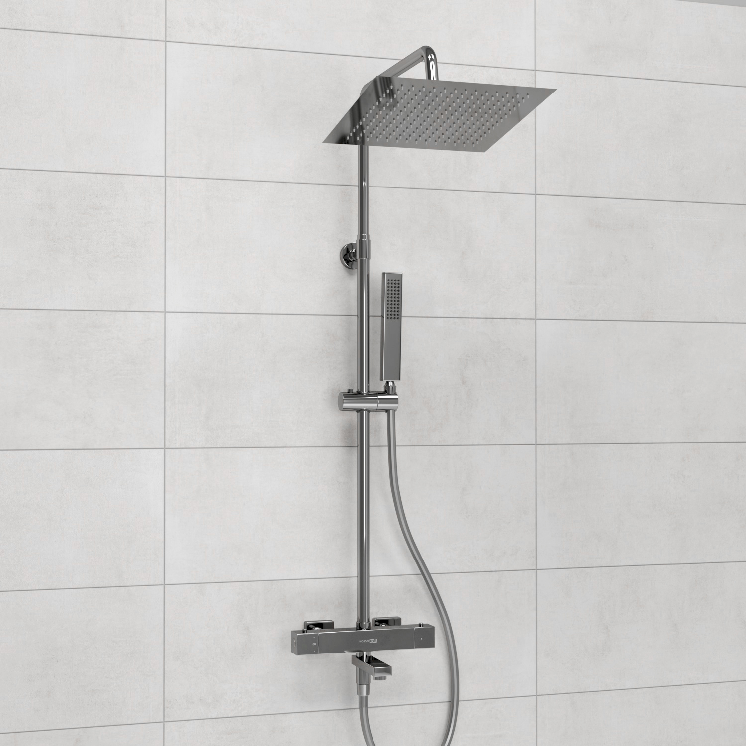 Душевая система WasserKRAFT A199.118.103.087.CH Thermo
