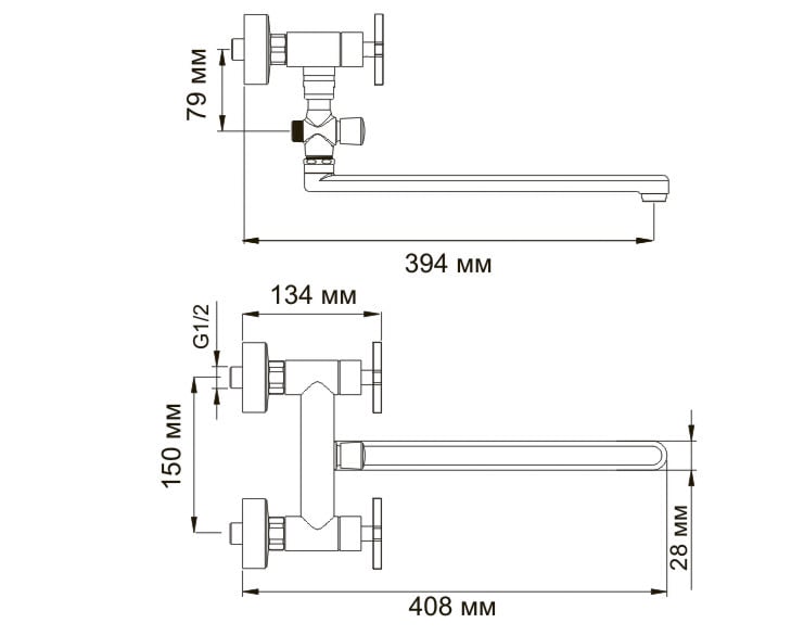 Смеситель WasserKRAFT Weser 7802L