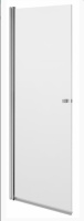 W51G-D100-200-CT Дверь в нишу Inspire S, 1000x2000, профиль хром, стекло прозрачное
