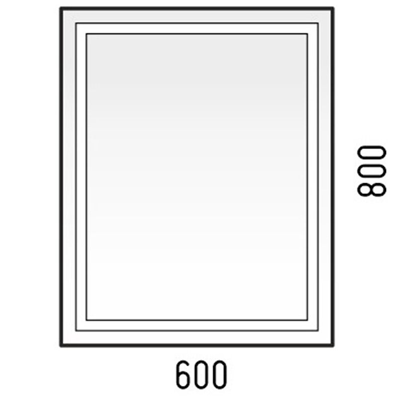 Зеркало (60х80) Corozo Барго SD-00001116