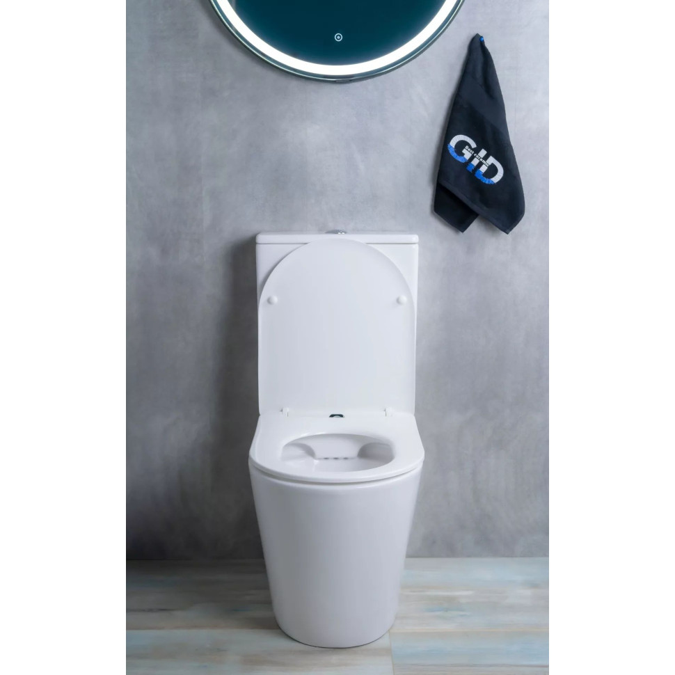 Напольный унитаз с бачком безободковый Gid Tr2179
