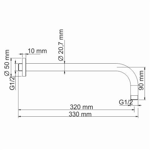 Душевой комплект WasserKRAFT A1451.273.274.097.121.275.100.276