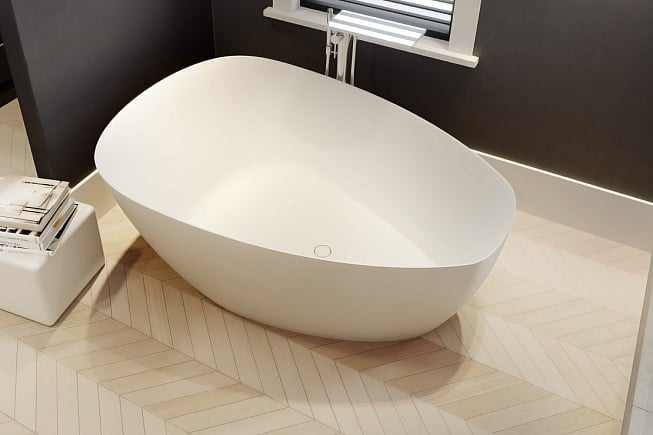 Ванна из искуственного камня Riho OVIDEO (160x160) B125001105
