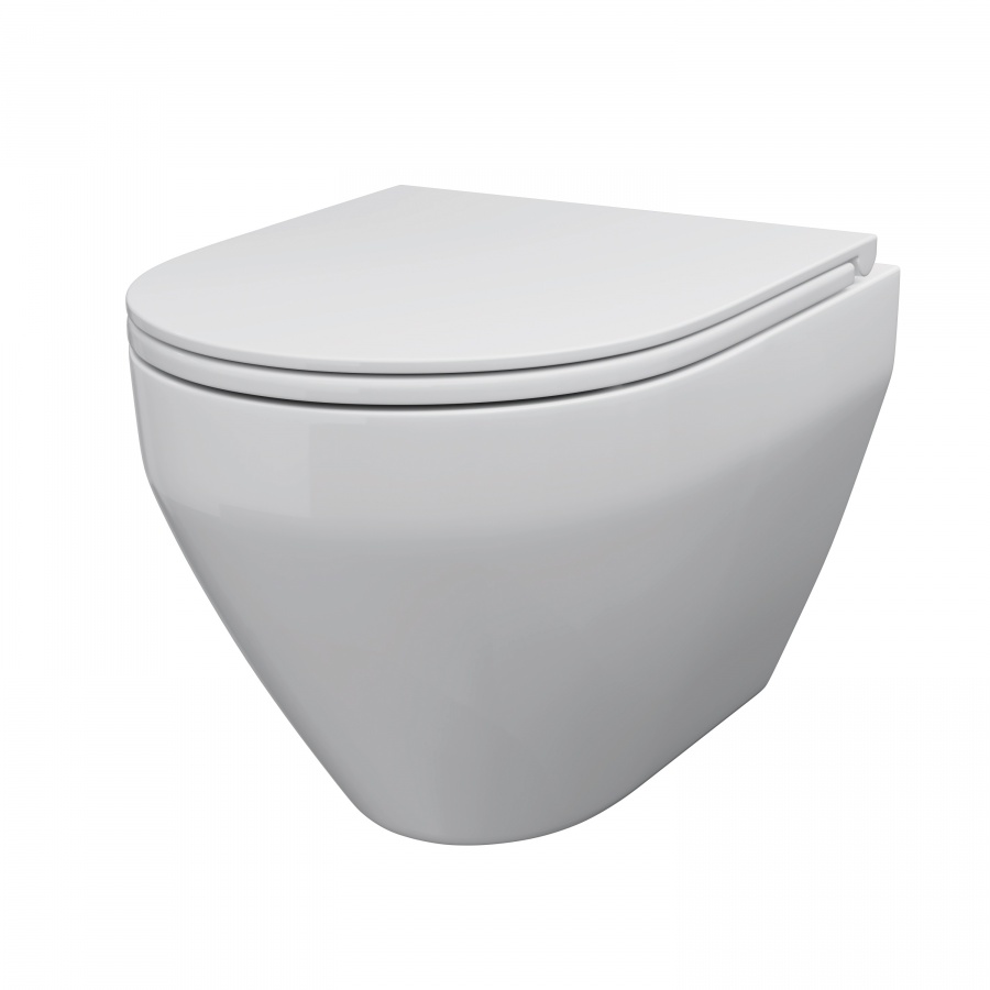 Подвесной унитаз безободковый Am.Pm Spirit 2.0 C701700WH