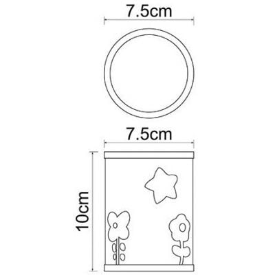 Стакан для зубных щеток WasserKRAFT Ammer K-6428
