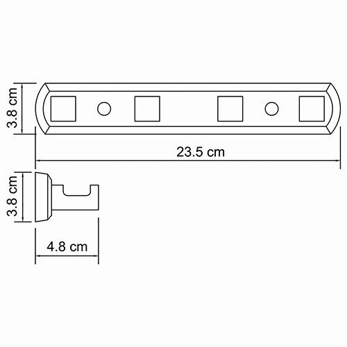 Крючок настенный WasserKRAFT Lippe K-6574