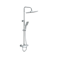 Душевая система с изливом  BELZ B24672, хром