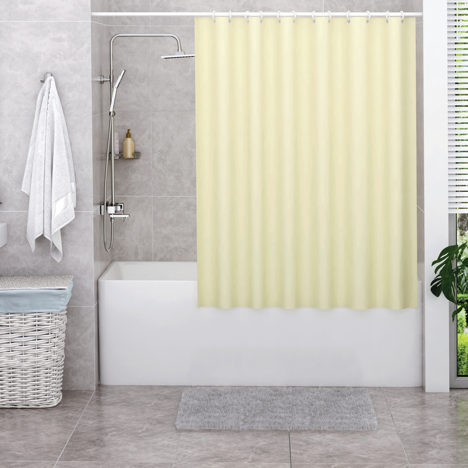 Штора для ванной WasserKRAFT Oder SC-30101
