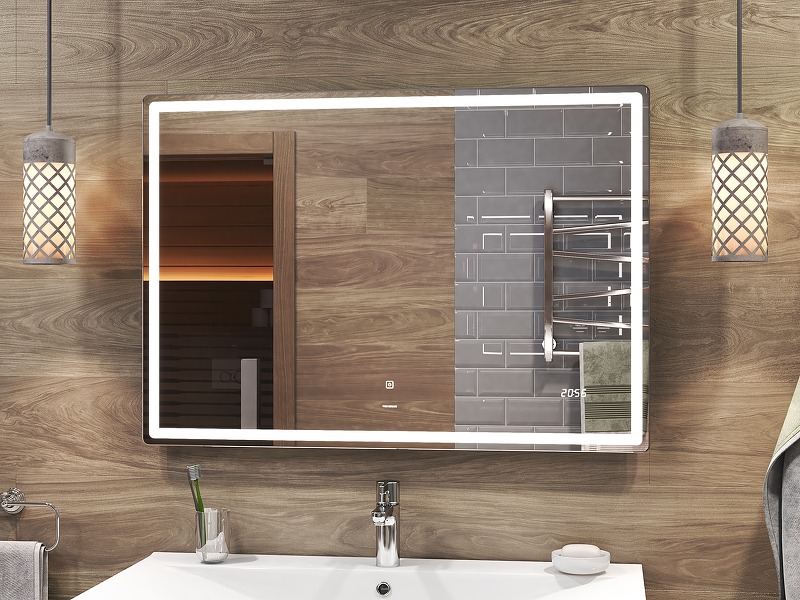 Зеркало с подсветкой (100x70) Vigo Geometry Comfort z.GEO.100.Comfort