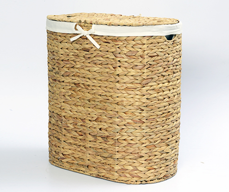 Плетеная корзина для белья WasserKRAFT Dill WB-610-L