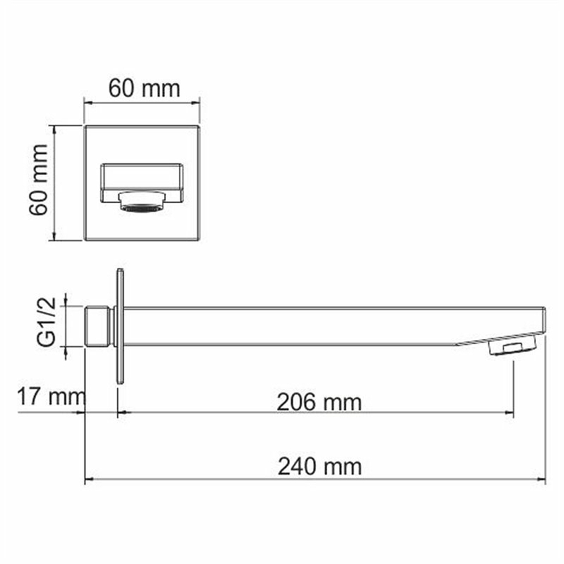 Душевая система WasserKRAFT А71208, Золото