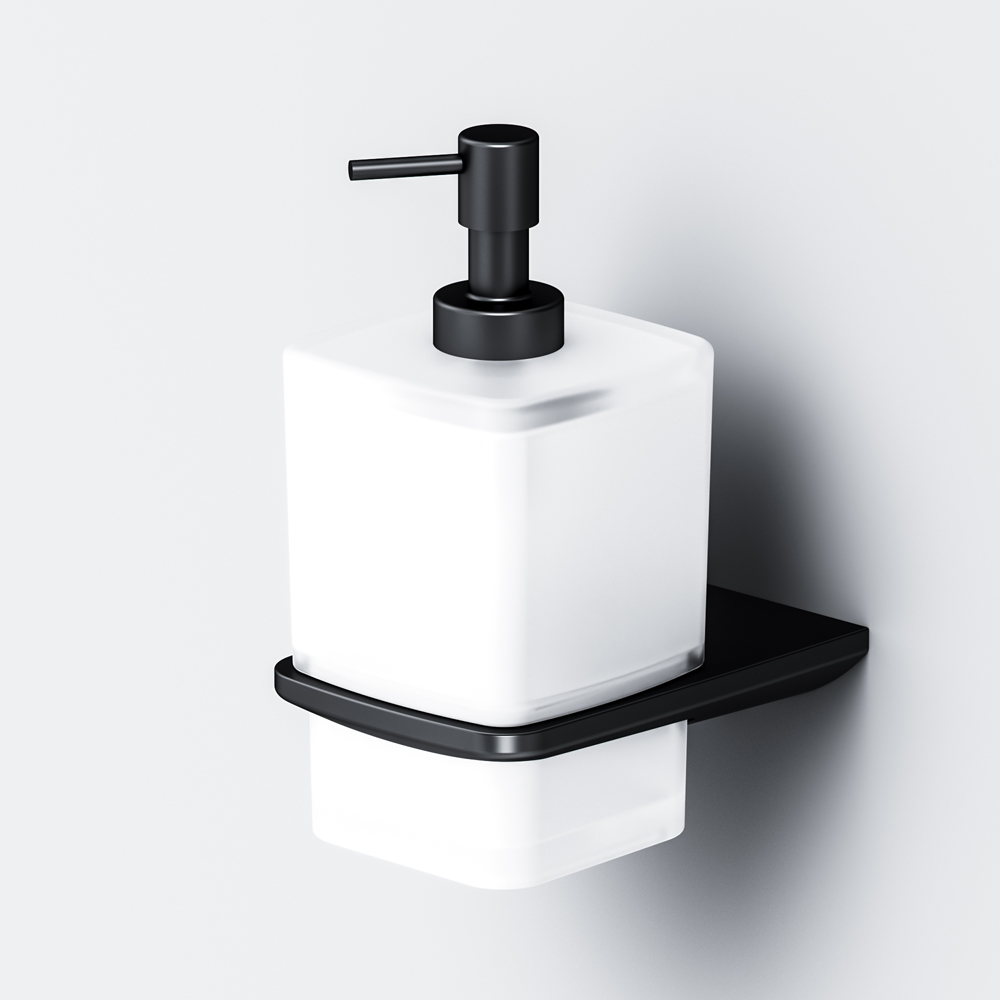 Стеклянный диспенсер для жидкого мыла с настенным держателем Am.Pm Inspire 2.0 A50A36922