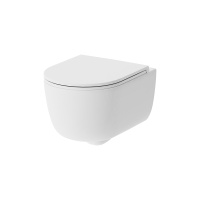 Подвесной унитаз безободковый с сиденьем микролифт Damixa Sirius DX86C1700SC