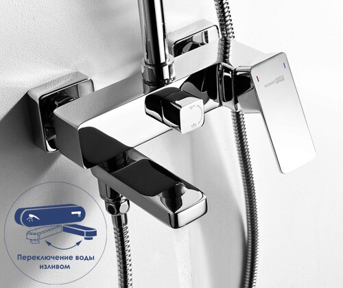 Душевая система с изливом WasserKRAFT A17701