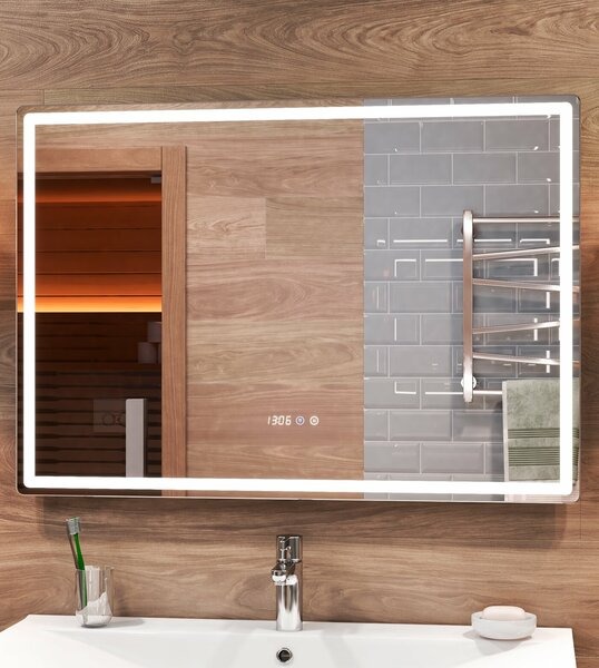Зеркало с подсветкой (100x70) Vigo Geometry Luxe z.GEO.100.Luxe
