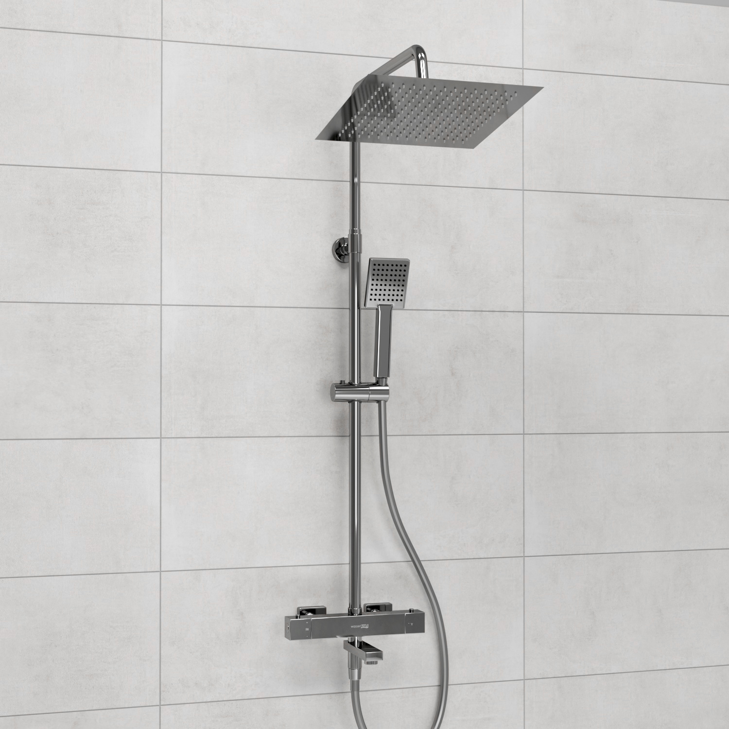 Душевая система WasserKRAFT A199.118.141.087.CH Thermo