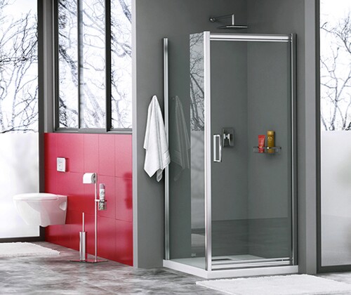 Душевой уголок (80х90) WasserKRAFT Salm 27I28