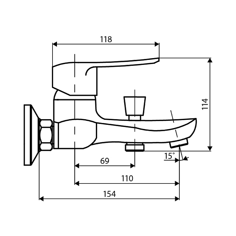 Набор смесителей 3 в 1 Dorff Logic D4085011