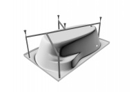 Каркас для ванны сварной Relisan ARIADNA Гл000003446, 150x100